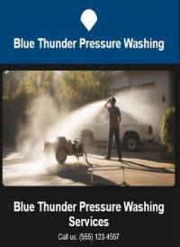 Blue Thunder, The best pressure washer makes your home and vehicles shine like new.